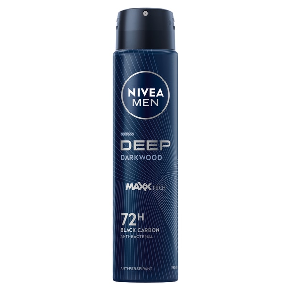 Nivea For Men Deep 48H Antiperspirant 250ml