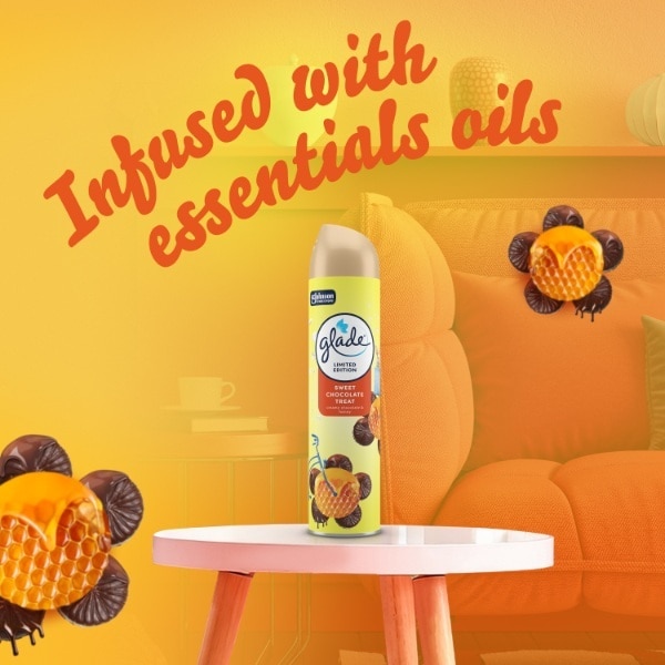 Glade Aerosol Chocolate 300Ml