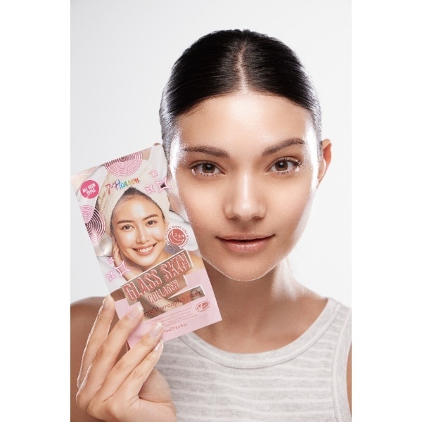 7Th Heaven Glass Skin Collagen Wrapping Mask