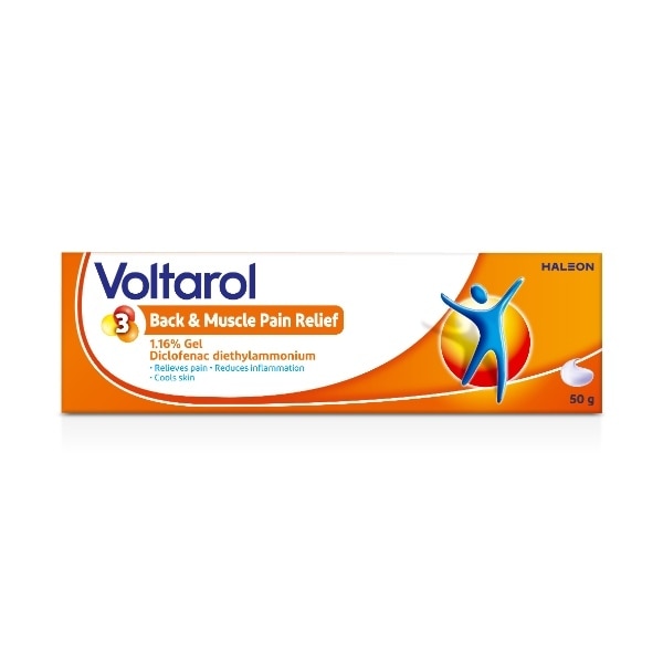 Voltarol Back & Muscle Pain Relief 1.16% Gel 50g