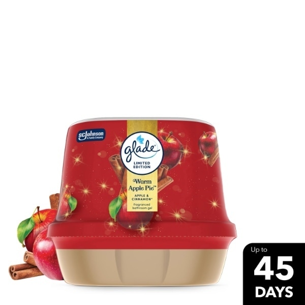 Glade Bathroom Gel Apple 180G