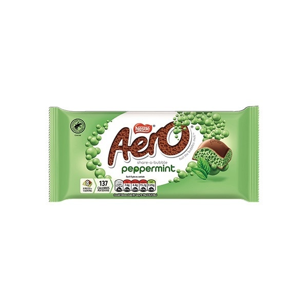 Aero Peppermint Block 90G (15X240)