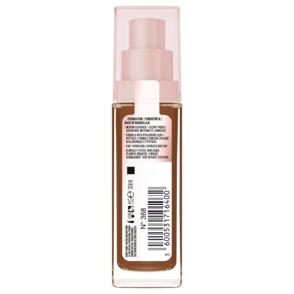 MNY LIFTER PLUMP GLOW FOUNDATION 368