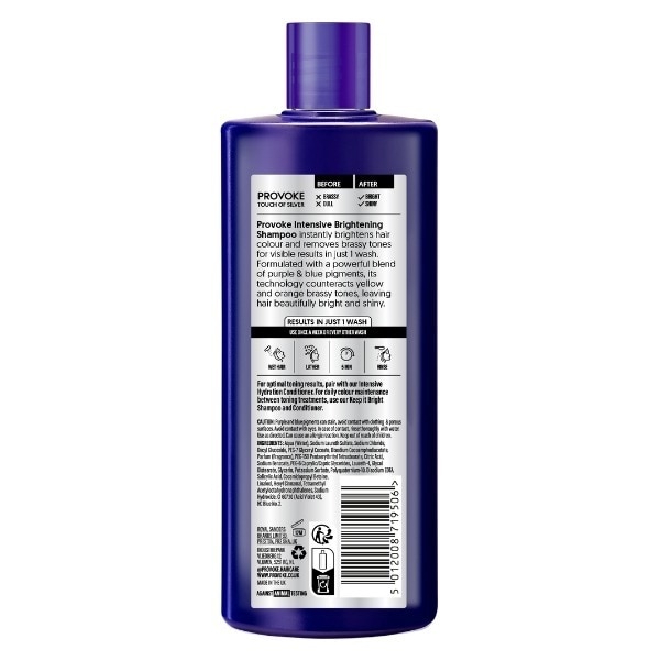 Provoke Touch Of Silver Brightening Shampoo 400ml