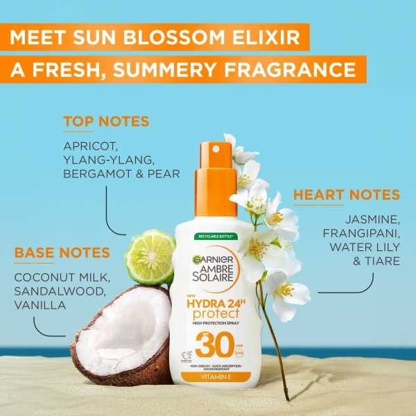 Ambre Solaire Hydra Spf30 Spray 175ml