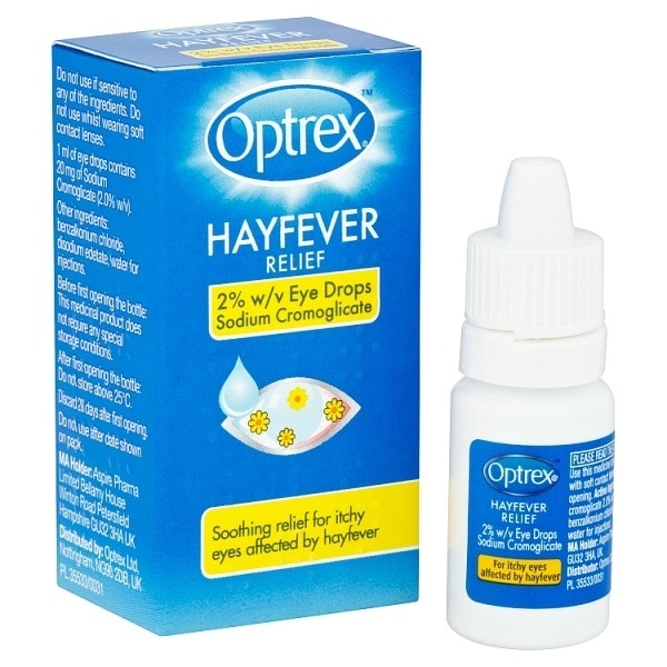 Optrex Hayfever Eye Drops 10ml