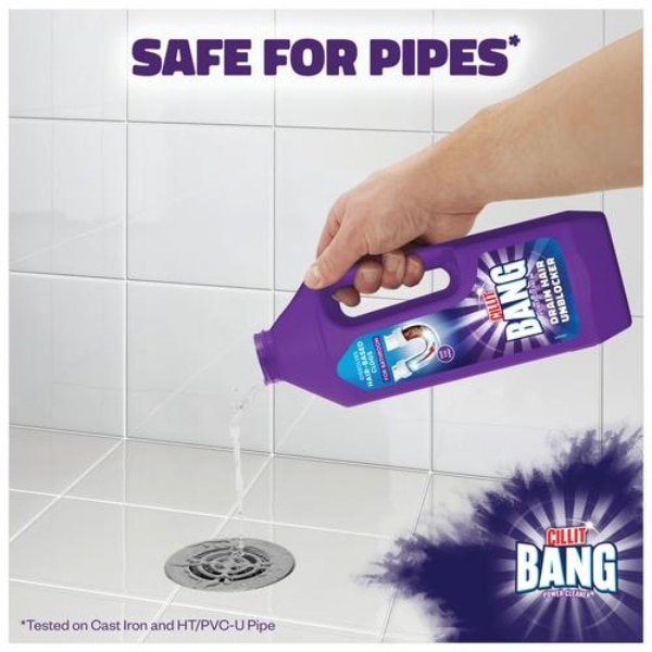 Cillit Bang Bathroom Power Drain Gel 1L