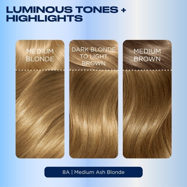 Clairol Nice'n Easy Hair Dye 8A Medium Ash Blonde