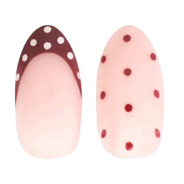 Elegant Touch Dream Nails Polka Dot 24s