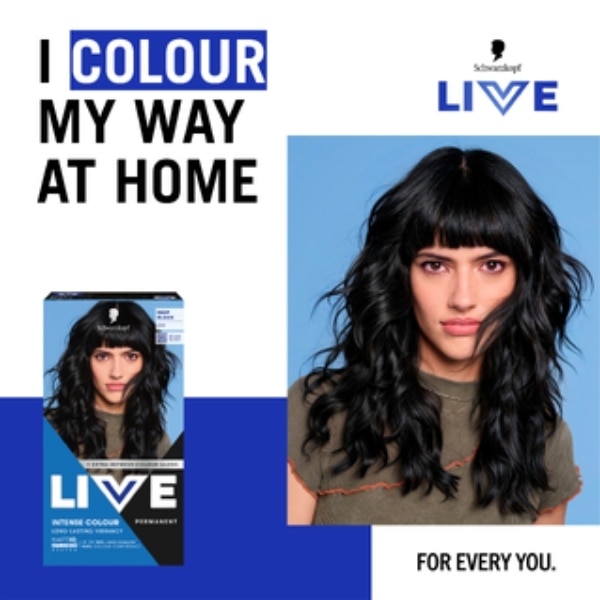 Live Intense Colour 099 Deep Black