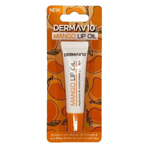 Derma V10 Mango Lip Oil 10ml