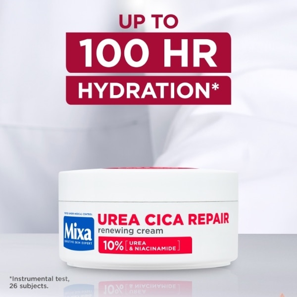 Mixa Cream, Urea Cica Repair+ Renewing Cream,