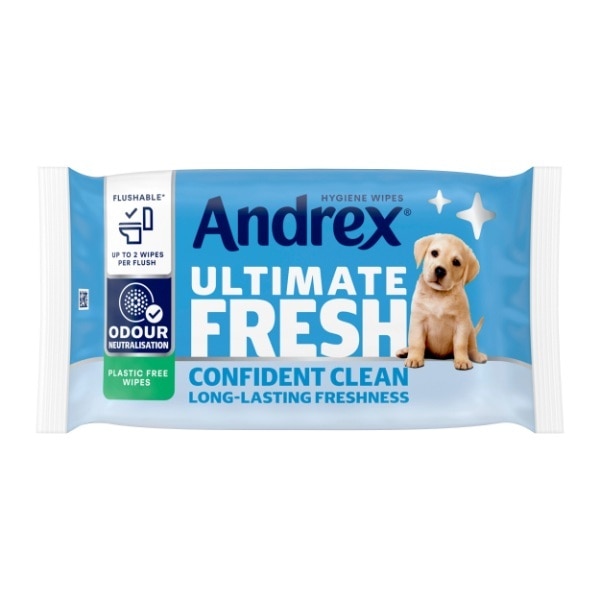 Andrex Ultimate Fresh Hygiene Wipes Hws 36Sc X12