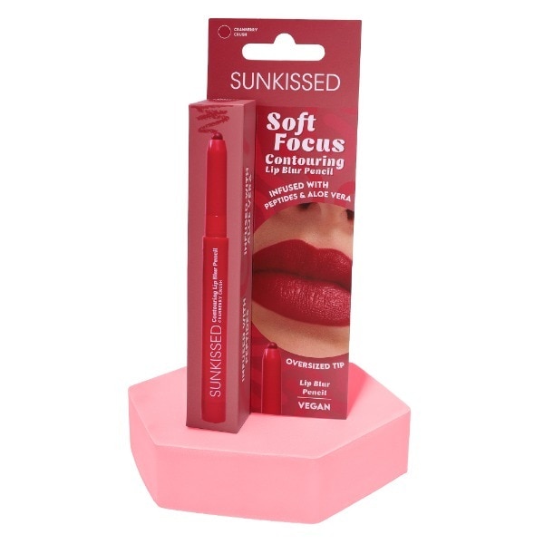 Sunkissed Soft Focus Lip Blur Pencil Cranberry Crush 8g