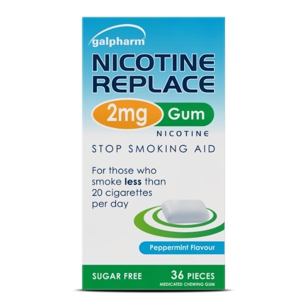 Galpharm Nrt Gum 2Mg 36s