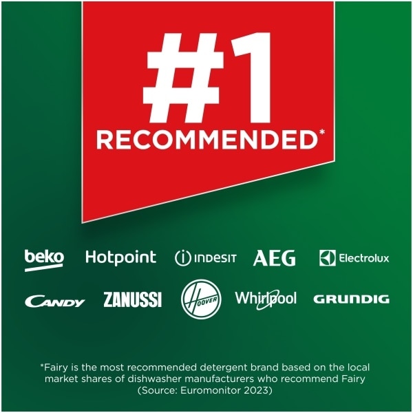 Fairy Original Power Dishwasher Tablets, Orange, 56 Capsules