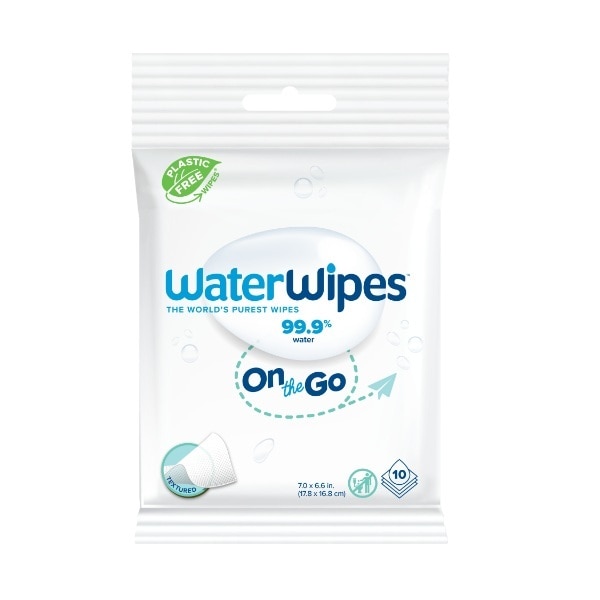 Waterwipes On The Go Baby Wipes 10s