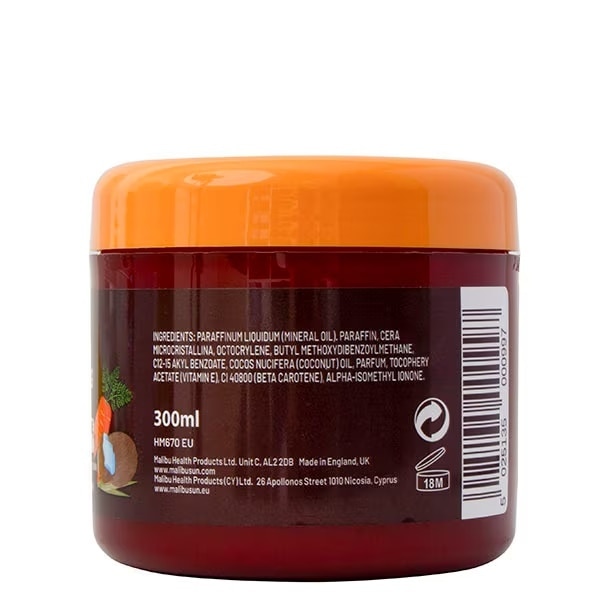 Malibu Fast Tan Gel Spf8 Coconut Oil