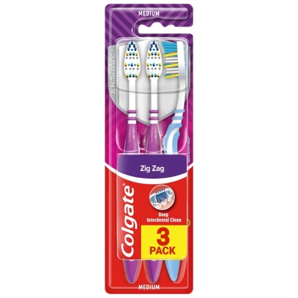 COLGATE ZIG-ZAG TRIPLE PACK