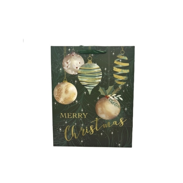 Large Bag - Cute Style Green Bauble Baubles