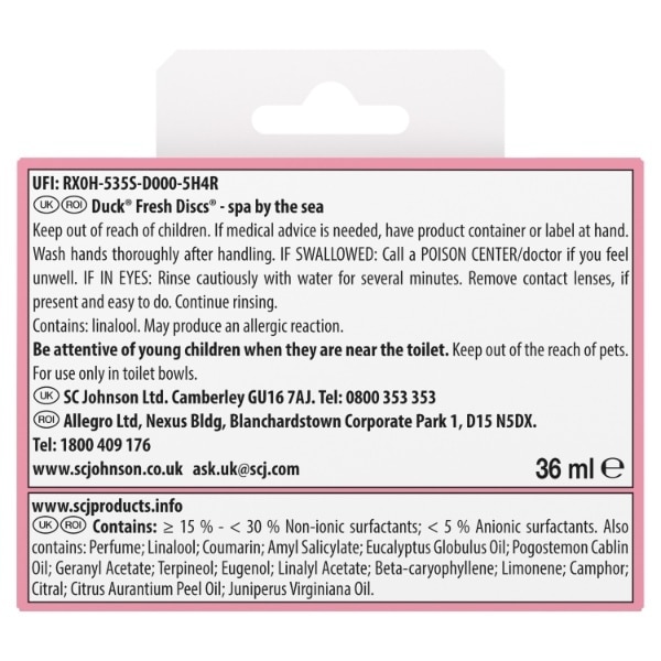 Duck Fresh Disc Holder Spa By The Sea