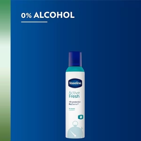Vaseline Active Fresh Antiperspirant 250ml