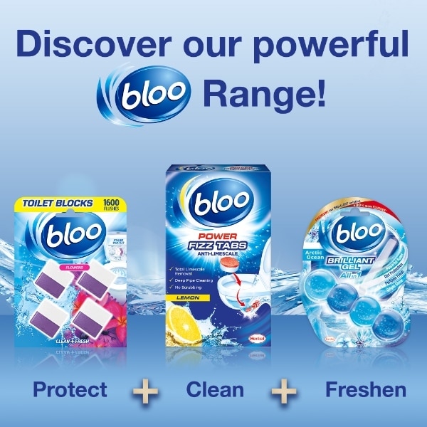 Bloo In Cistern Blocks Flowers 4x50g