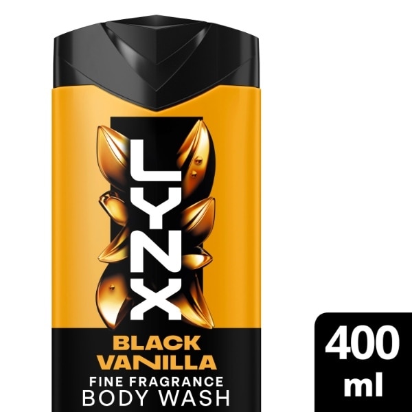 Lynx Black Vanilla Shower Gel Men 400ml