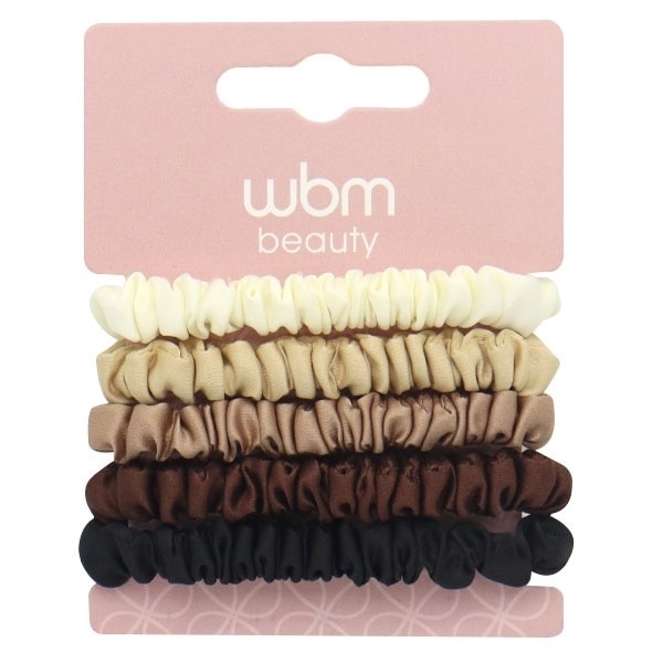 Mini Scruncies - Brown Gold 5 Pack