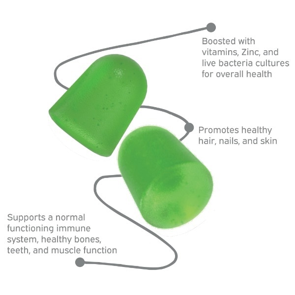 Nutriburst Greenvita 60 Gummies