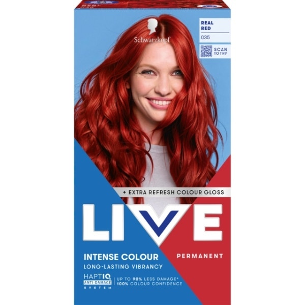Live Intense Colour 035 Real Red