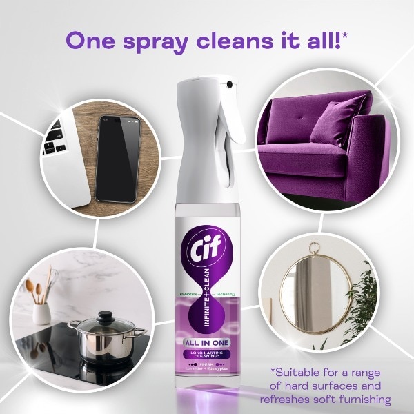 Cif Infinite Clean Lavendar Eucalyptus 250ml