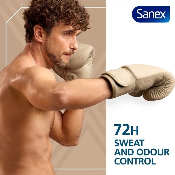 Sanex Antiperspirant Men Active 72Hr 200ml