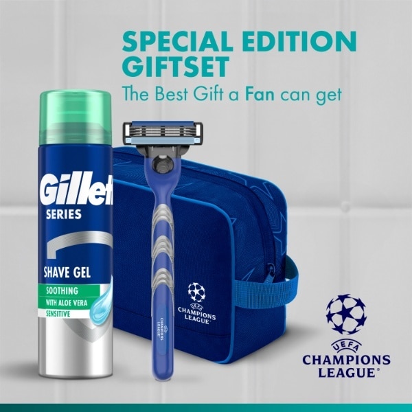 Gillette Mach 3 Washbag Gift Set
