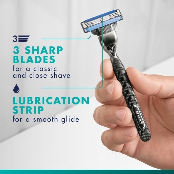 Gillette Mach3 Starter Kit 4 Blade 8s