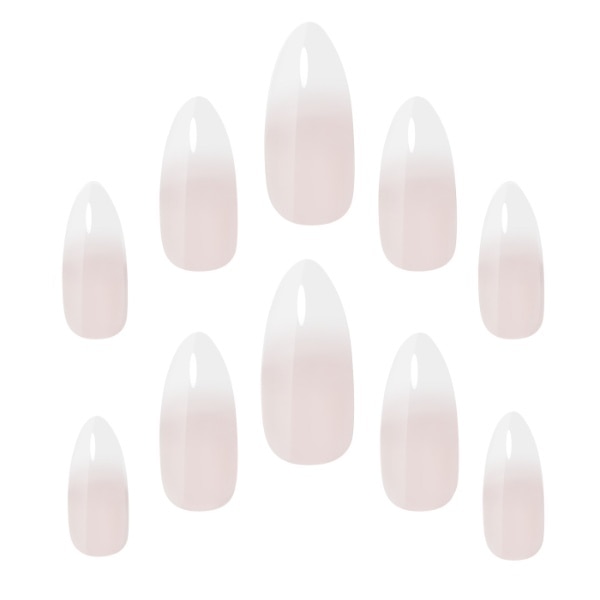 ELEGANT TOUCH FRENCH OMBRE STILETTO NAIL.
