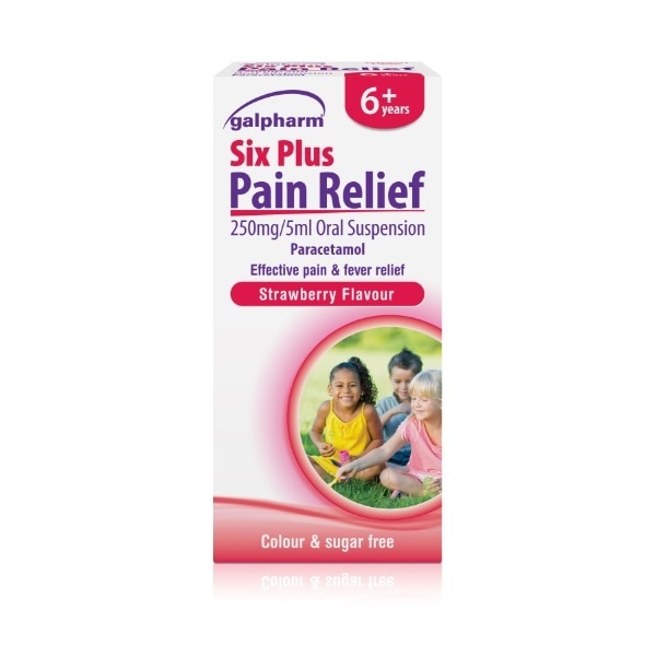 Galpharm 6+ Paracetamol Suspension 80ml