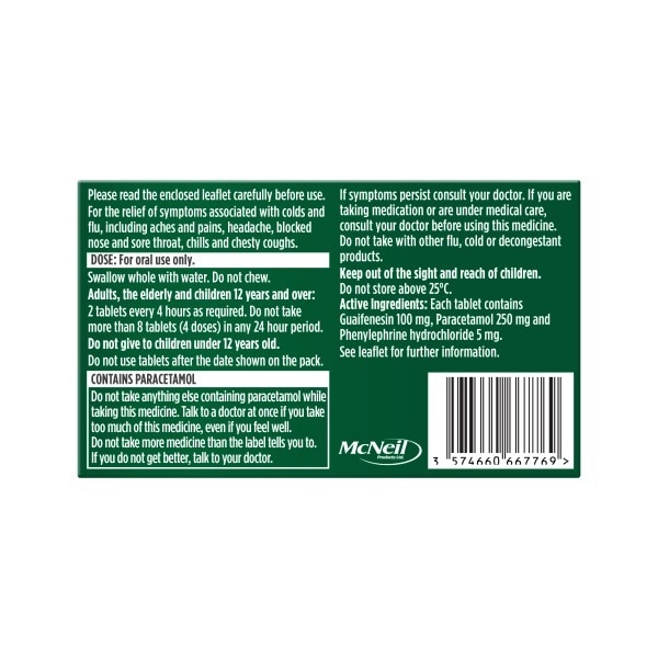 Benylin Mucus All In One Tablets