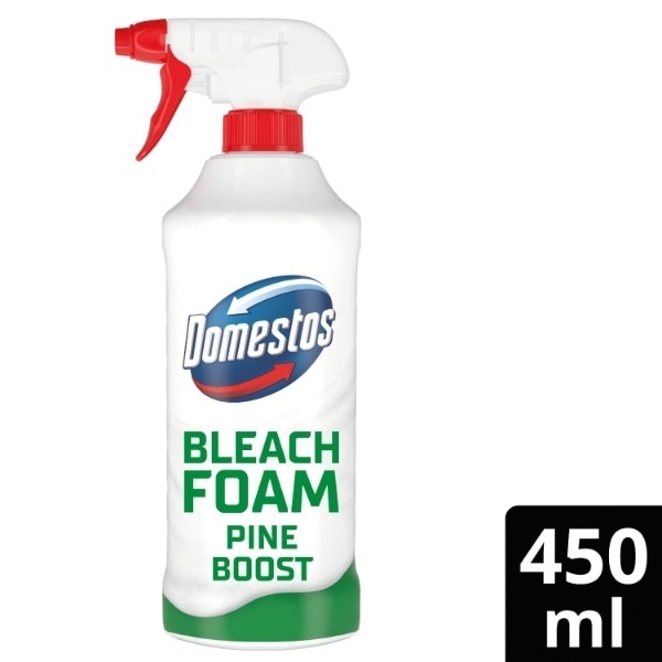Domestos Bleach Foam Pine Boost 450ml