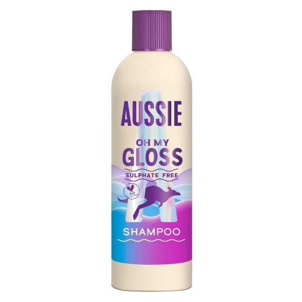 Aussie Oh My Gloss Shampoo 250Ml. Deeply Moisturises