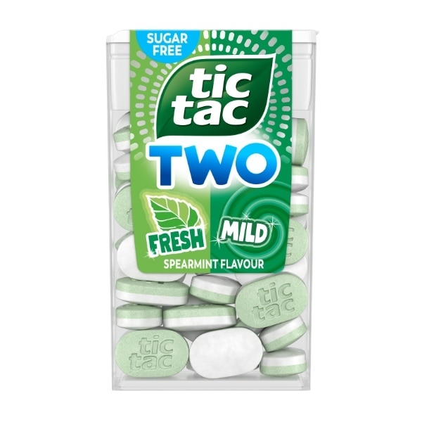 TIC TAC TWO 39G SPEARMINT