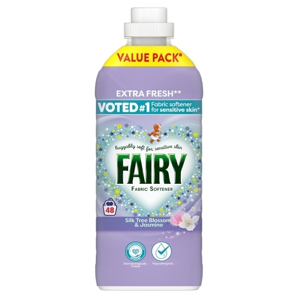 Fairy Fabric Softener, Silk Tree Blossom & Jasmine 48 Washes