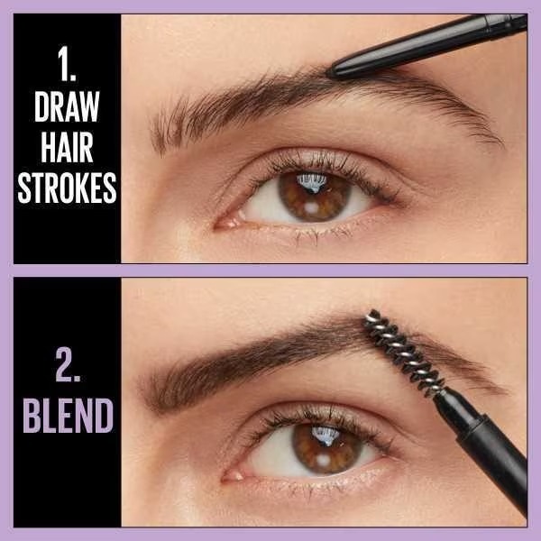 Maybelline Express Brow Pencil 55 Cool Brown