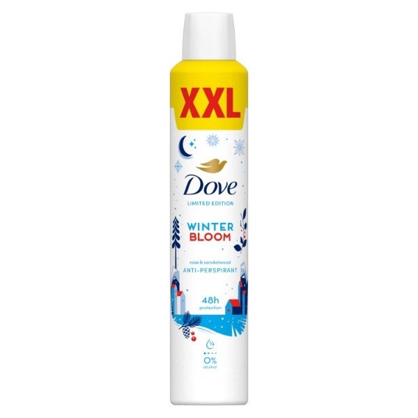 Dove Winter Bloom Xxl 48Hr Deodorant Spray For Women 300ml