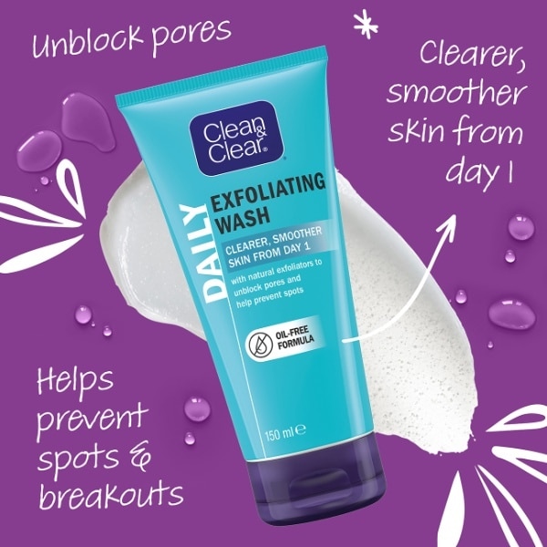 Clean&Clear Exfoliating Daily Wash 150ml