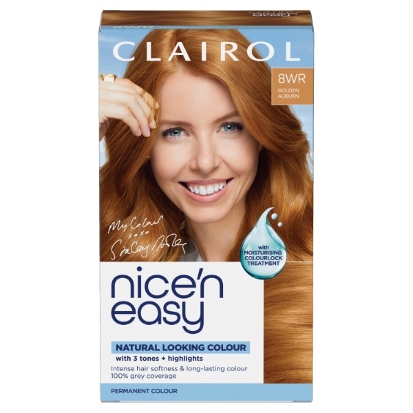 Clairol Nice'n Easy Hair Dye 8WR Golden Auburn