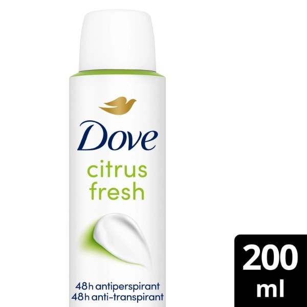 Dove Frsh Citrus Anti-Perspirant Aerosol 200ml