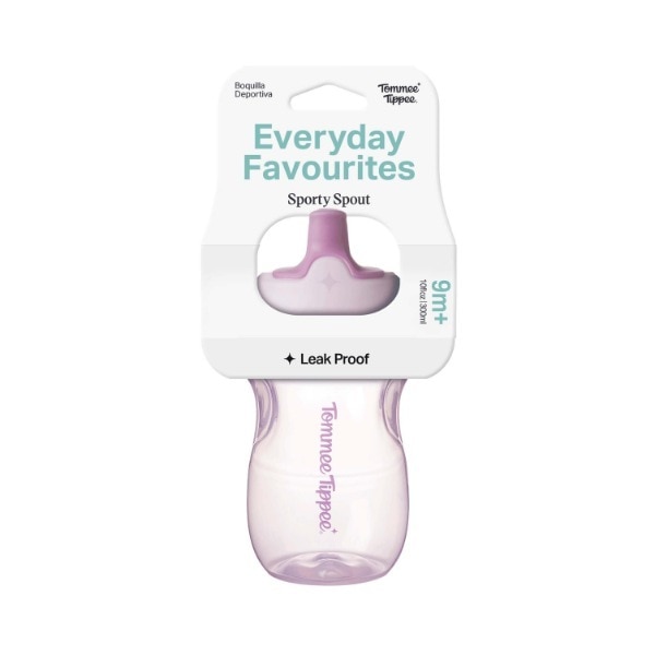 Tommee Tippee 1X Everyday Favourites Sporty Spout, 9 Months+