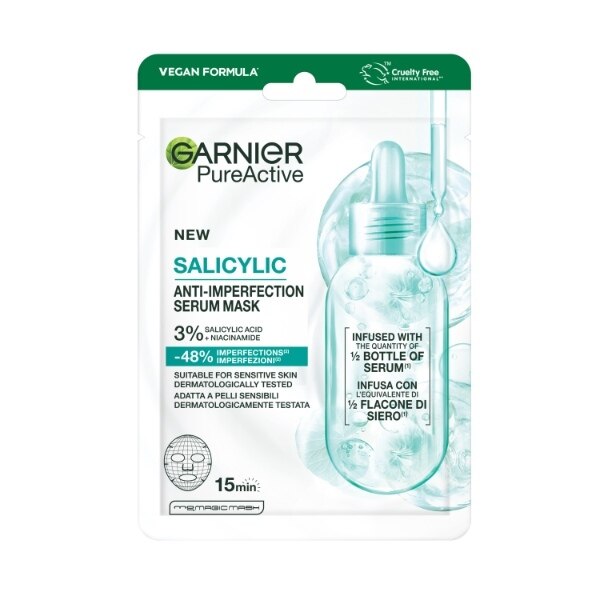 GARNIER PURE ACTIVE SALICYLIC SHEET MASK