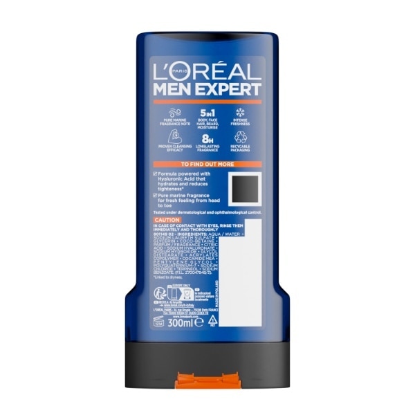 Men Expert Hyaluronic Shower Gel 400ml